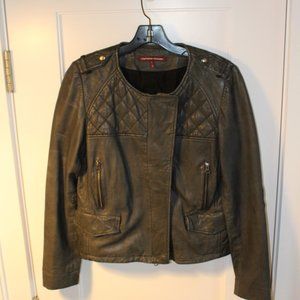 Comptoir des Cotonniers CHIC Leather Moto Jacket